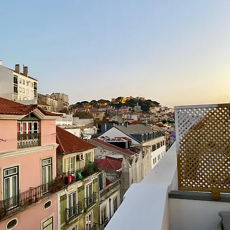 With Castle View Apartmán Lisboa